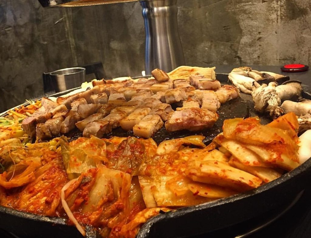 Khu ẩm thực trường đại học Konkuk