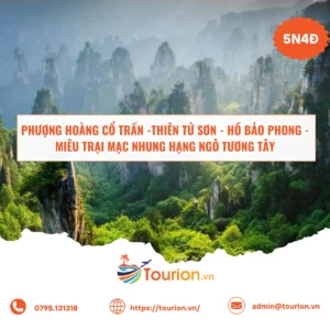 Tour Phượng Hoàng Cổ Trấn - Thiên Tử Sơn 5 Ngày 4 Đêm