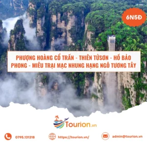 Tour Phượng Hoàng Cổ Trấn - Thiên Tử Sơn 6 Ngày 5 Đêm